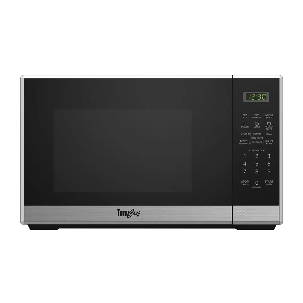 Total Chef 1100W Microwave Oven 34L Black 1