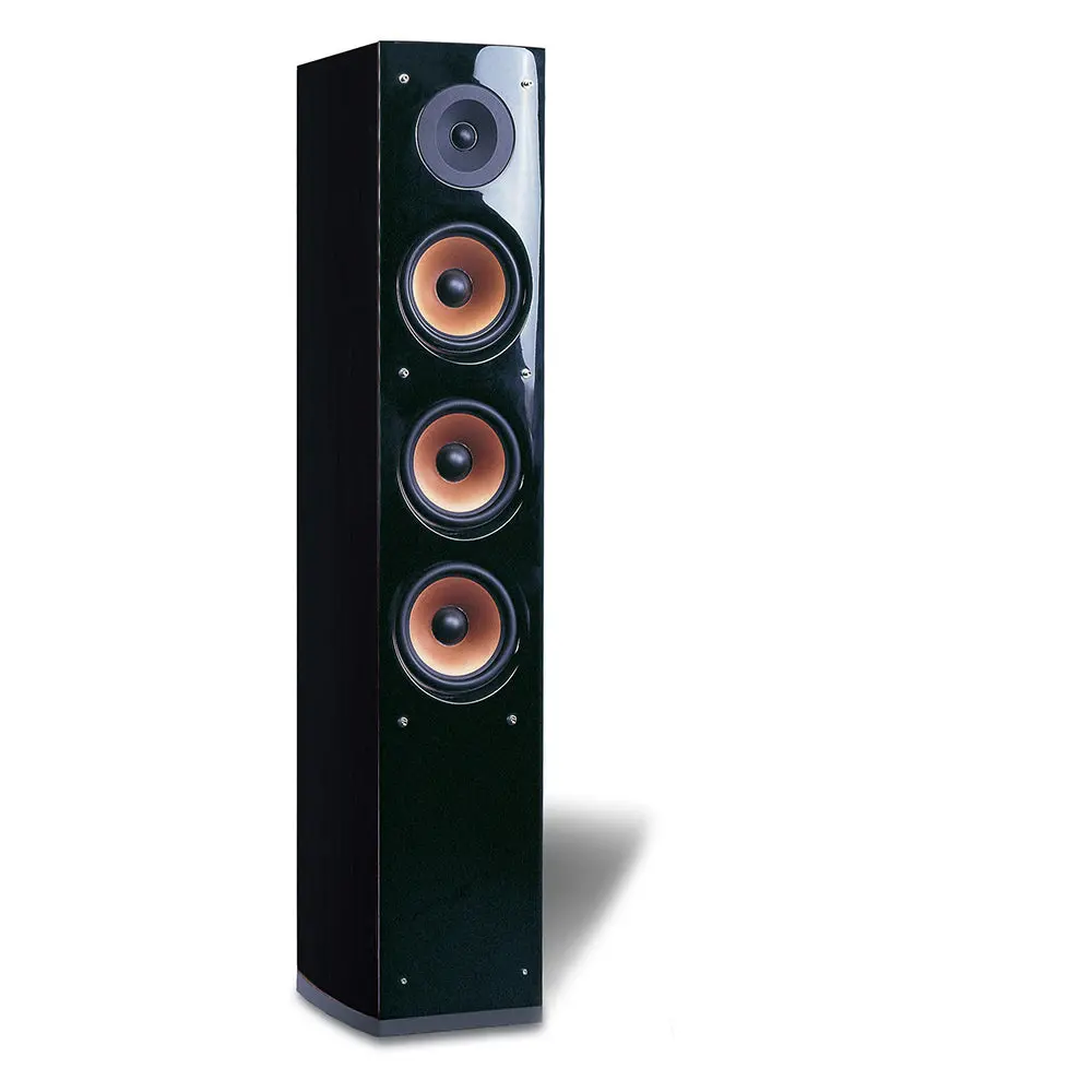 Pure Acoustics 250W Supernova 8 Floor Standing Speaker For Home Theatre Black 1