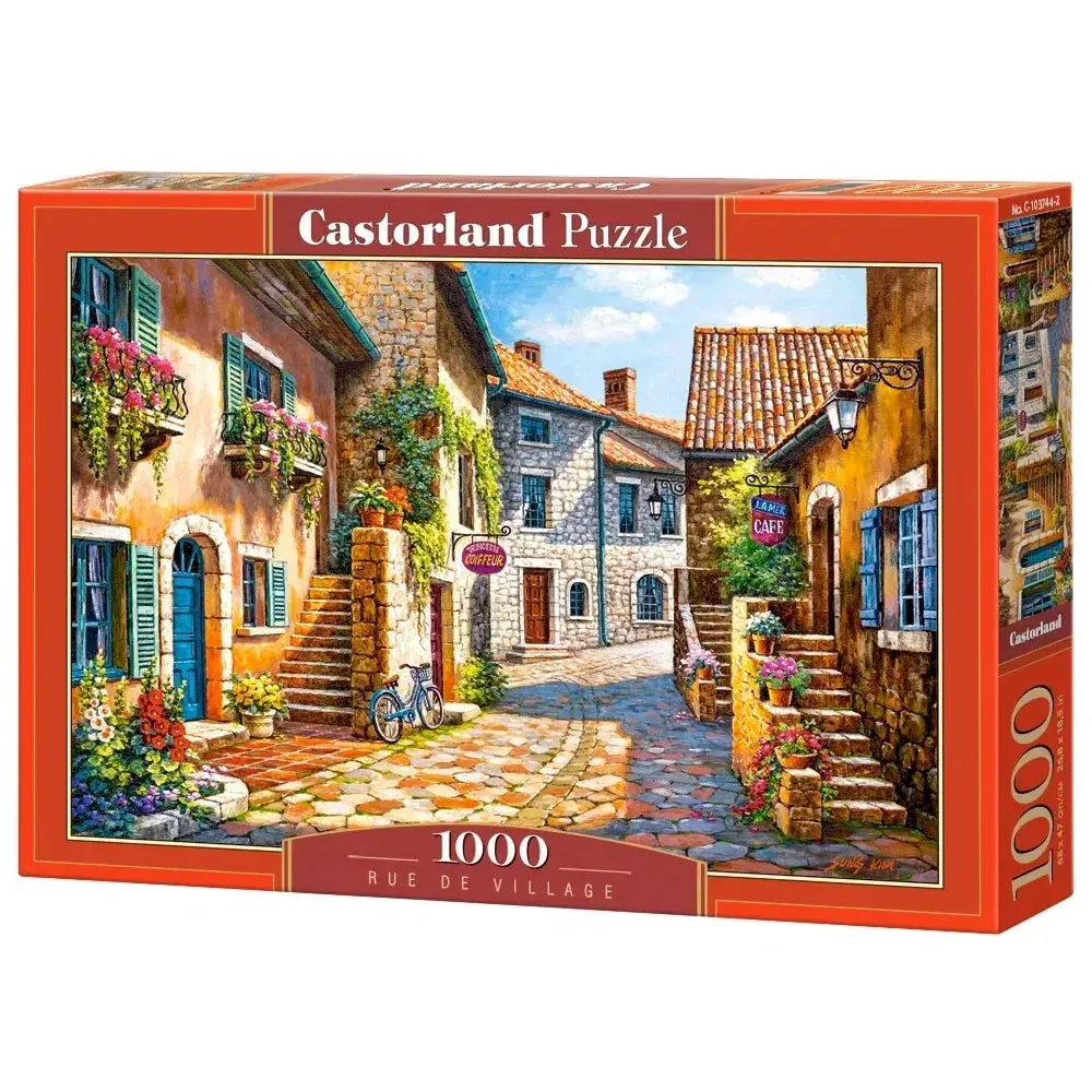 Castorland 1000-Pieces Rue De Village Puzzle 1