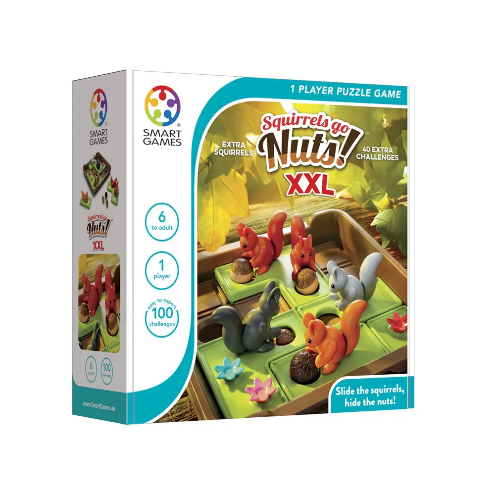 Smart Games Squirrels Xxl Go Nuts Puzzle Game 1