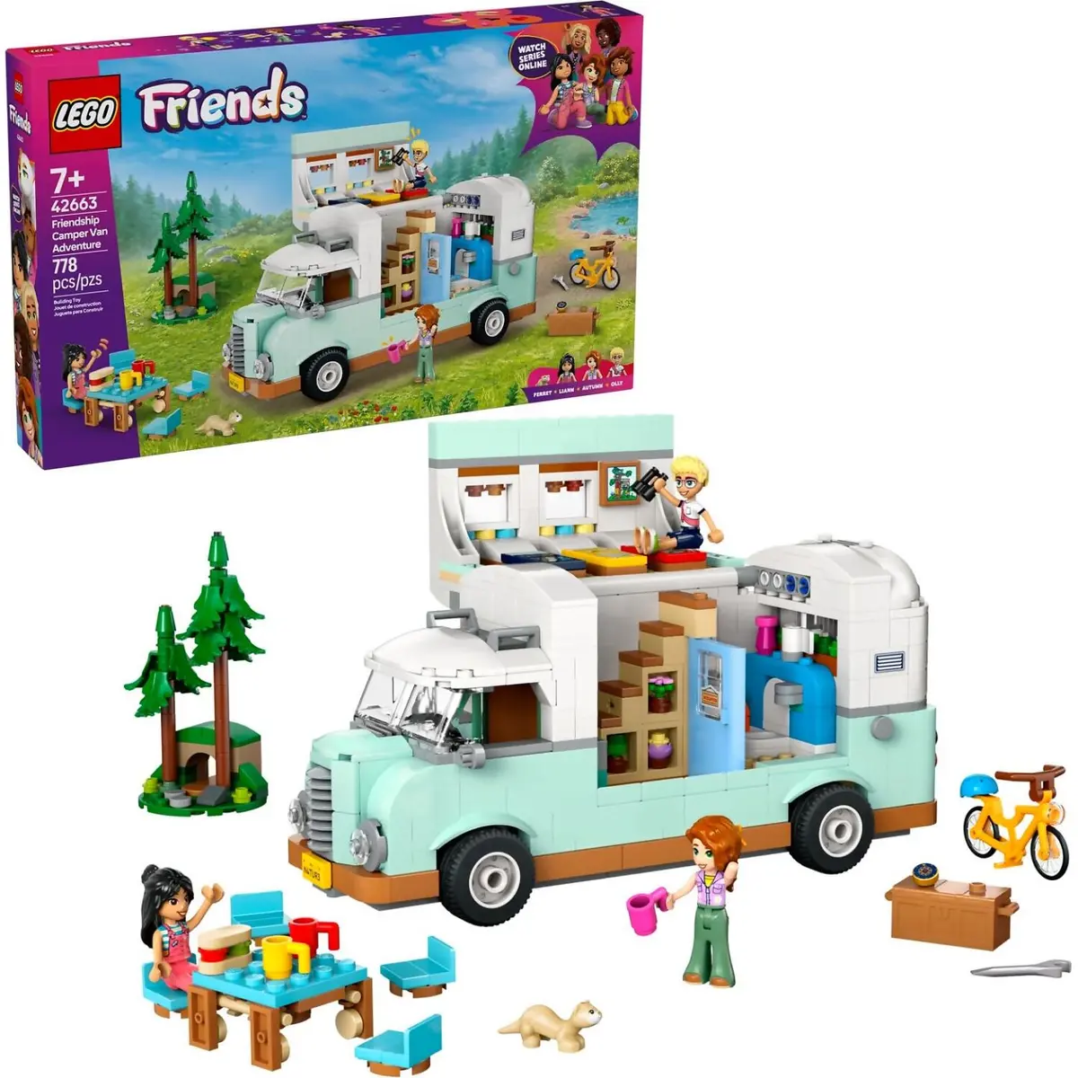 Lego 42663 Friendship Camper Van Adventure - Lego Friends 1