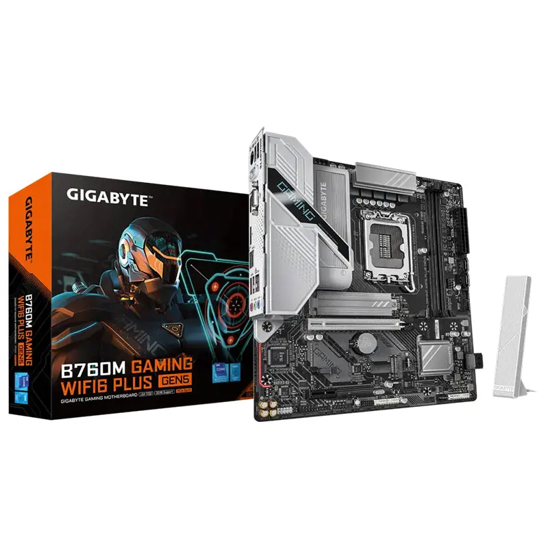 Gigabyte B760m Gaming Wifi6 Plus Gen5 Lga1700 Matx Motherboard (B760m Gaming Wifi6 Plus Gen5) 1