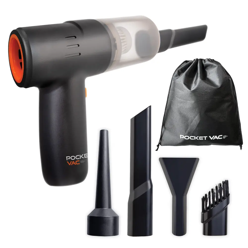 Pocket Vac 2-In-1 Handheld Portable Vacuum & Blower 1