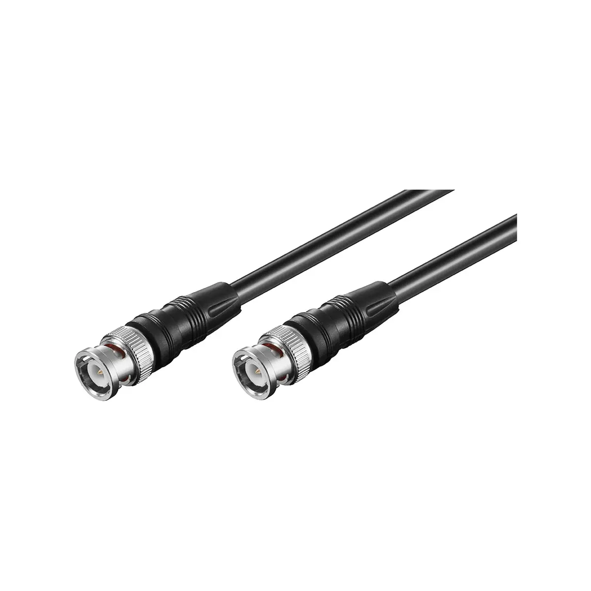 Goobay Bnc Connector Cable (Rg58) Shielded For Stationary Radios And Microphones - Black 1