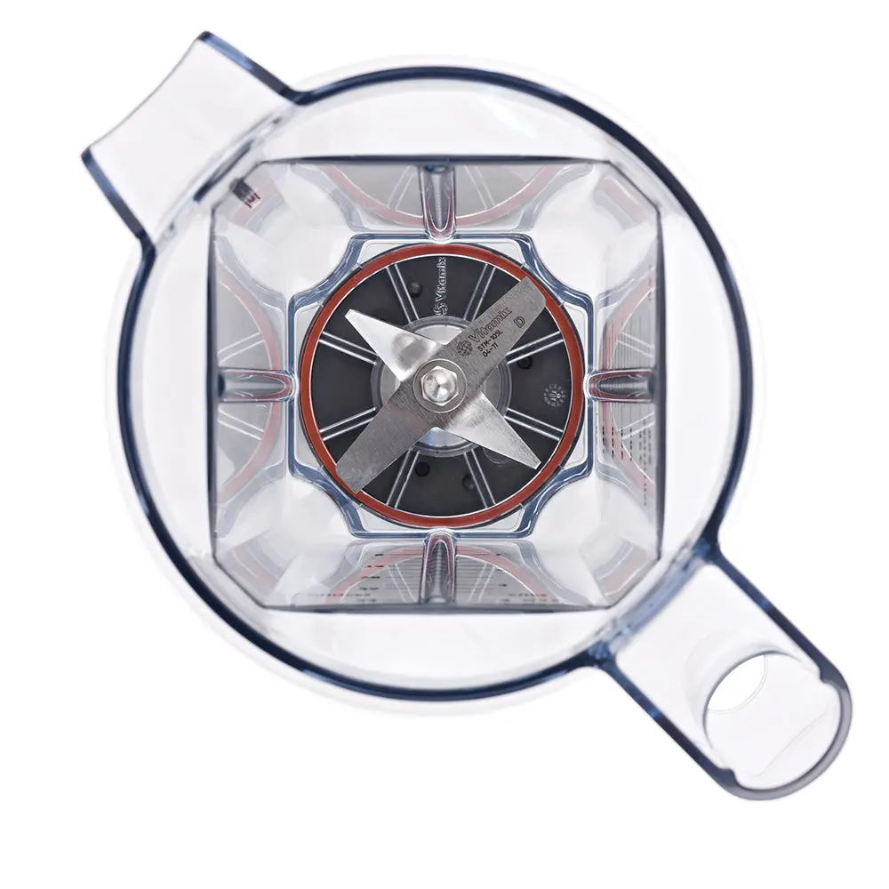 Vitamix Smoothie Juice Container Blending Cup 1.4L/32Cm W/ Lid Clear/Black 2