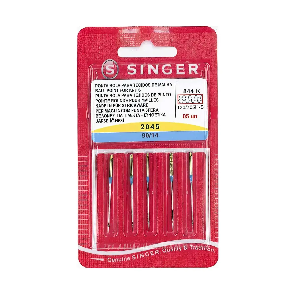 Singer Ballpoint / Stretch Fabric Needles - Ng2045-90 Stretch Fabric Needles 1