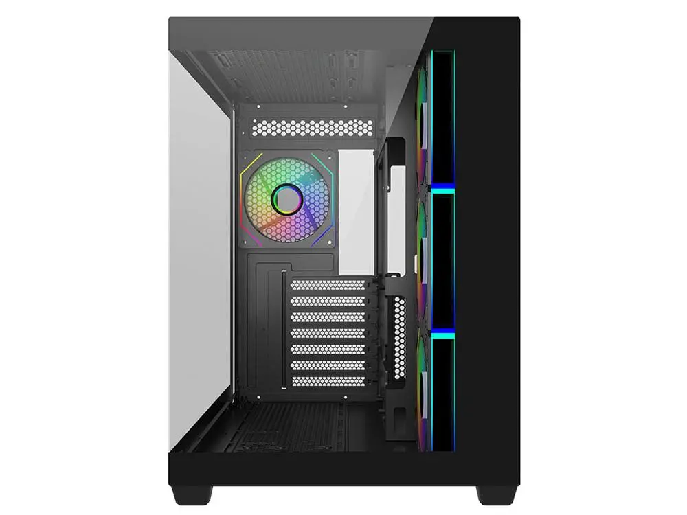 Cooler Master Elite 681 Dual-Chamber Atx Case - Black 2