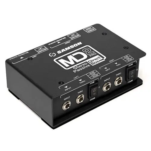 Md2pro Pro Stereo Passive Direct Box 2