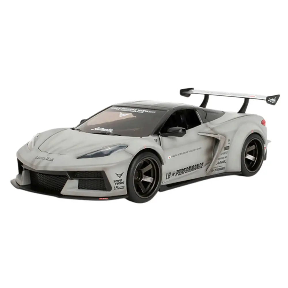 Jada 1:24 Scale Liberty Walk Corvette C8 Toyo Tires Awthentik Diecast Vehicle 1