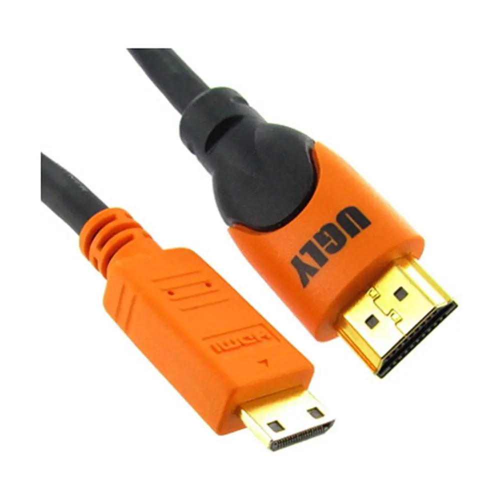 1M Hdmi To Mini Hdmi Type C Cable Lead V1.3C Hd 1080P For Digital Camera 2