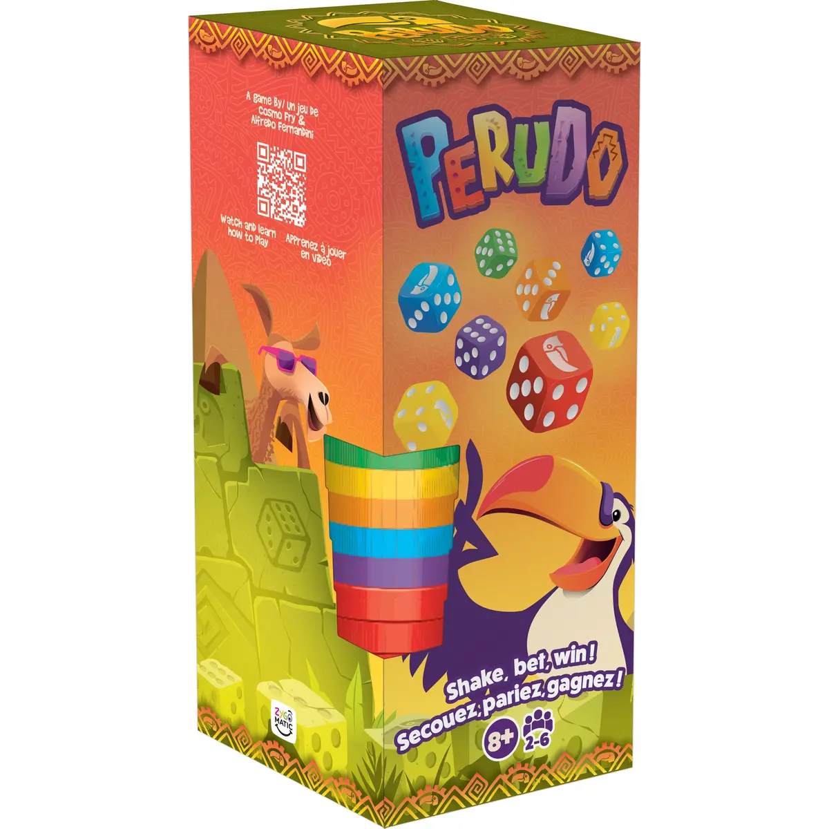 Asmodee Perudo Liar's Dice Game 1