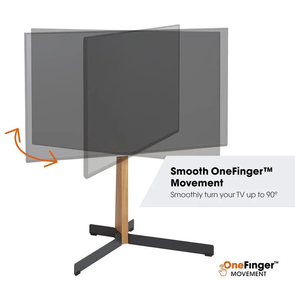 Vogel's Tvs3695 Floor Stand For 40-77" Led Tv (Black) 2