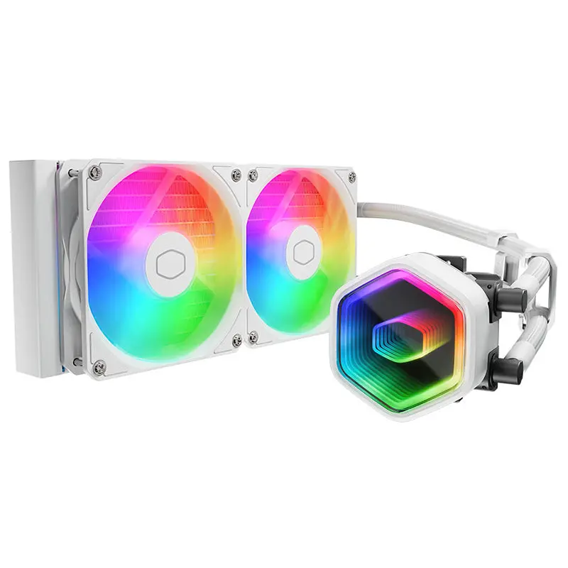 Cooler Master Masterliquid Ml240l Core Ii Argb Cpu Cooler (White) 1