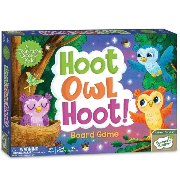 Peaceable Kingdom Hoot Owl Hoot! Game 1