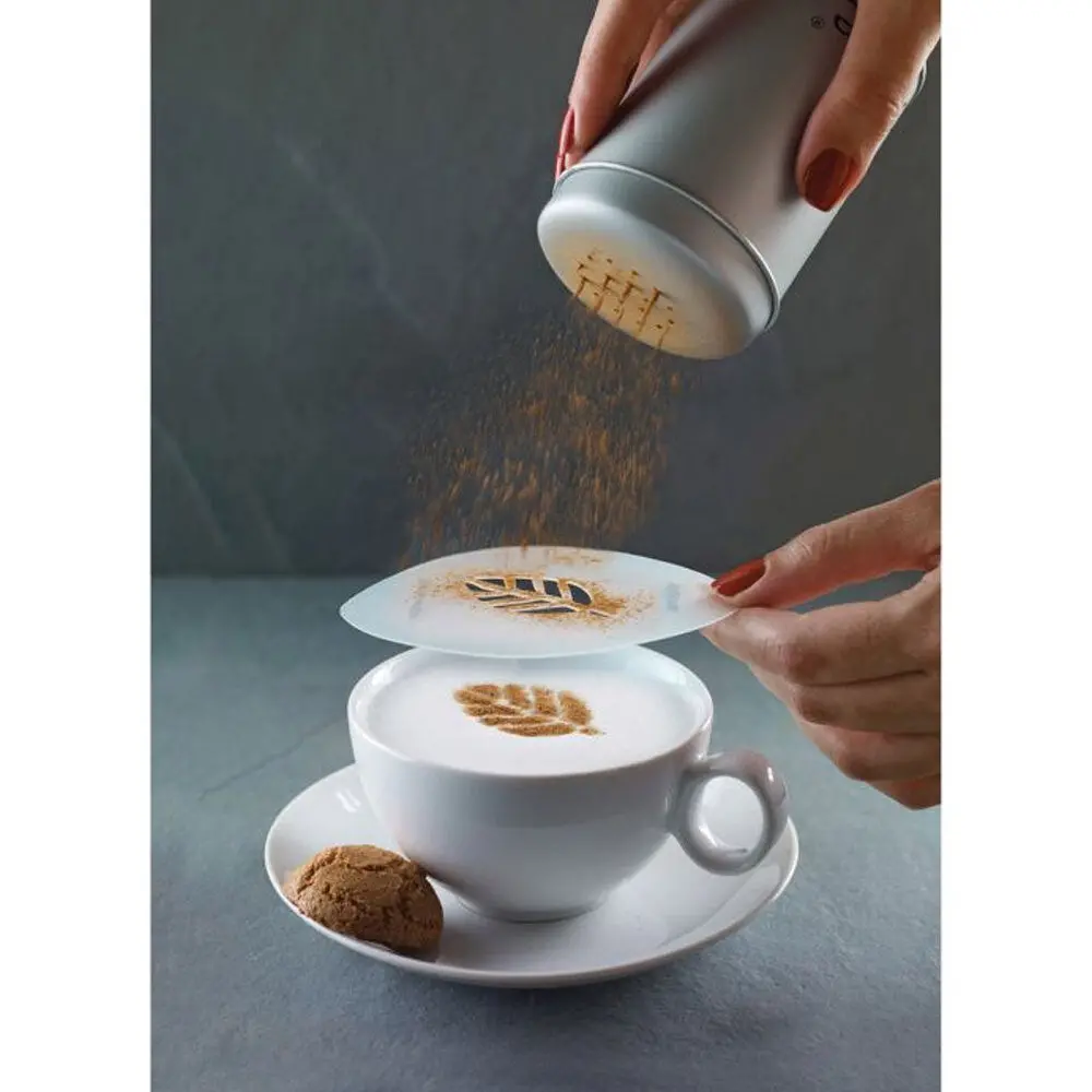 Aerolatte Coffee Art Stencil ( 6 Designs) 2