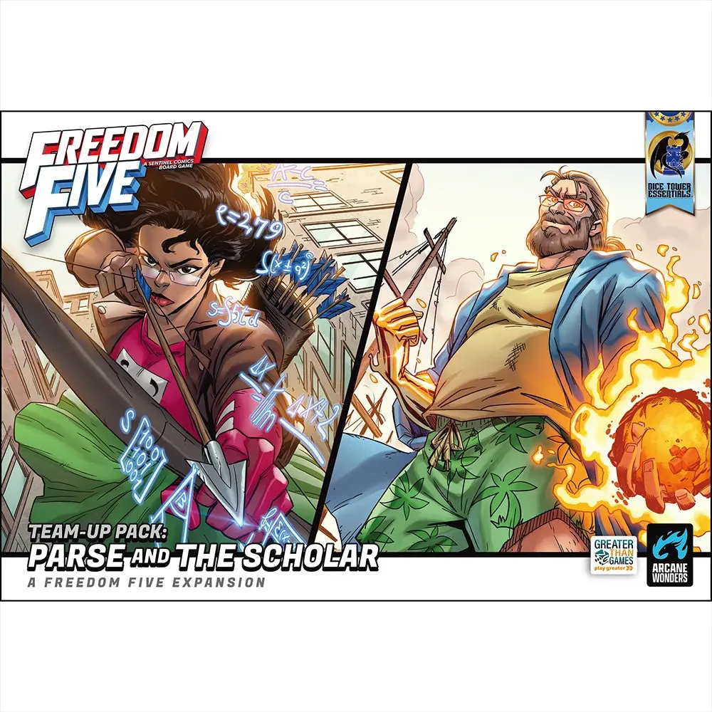 Arcane Wonders Freedom Five - Parse & The Scholar Team-Up Pack Game 1