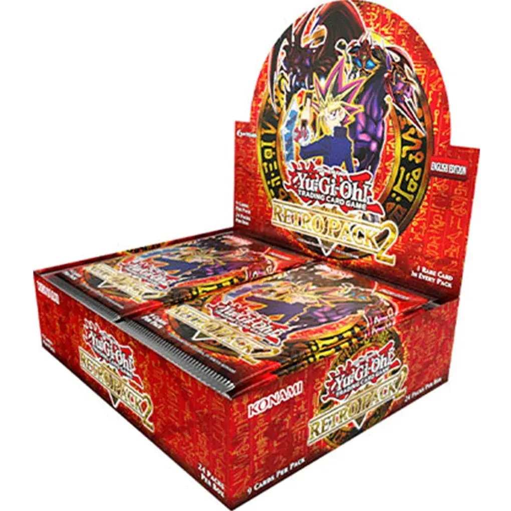 Yu-Gi-Oh! Tcg: Retro Pack 2 Reprint Edition 24 Booster Packs Display Box 2025 1