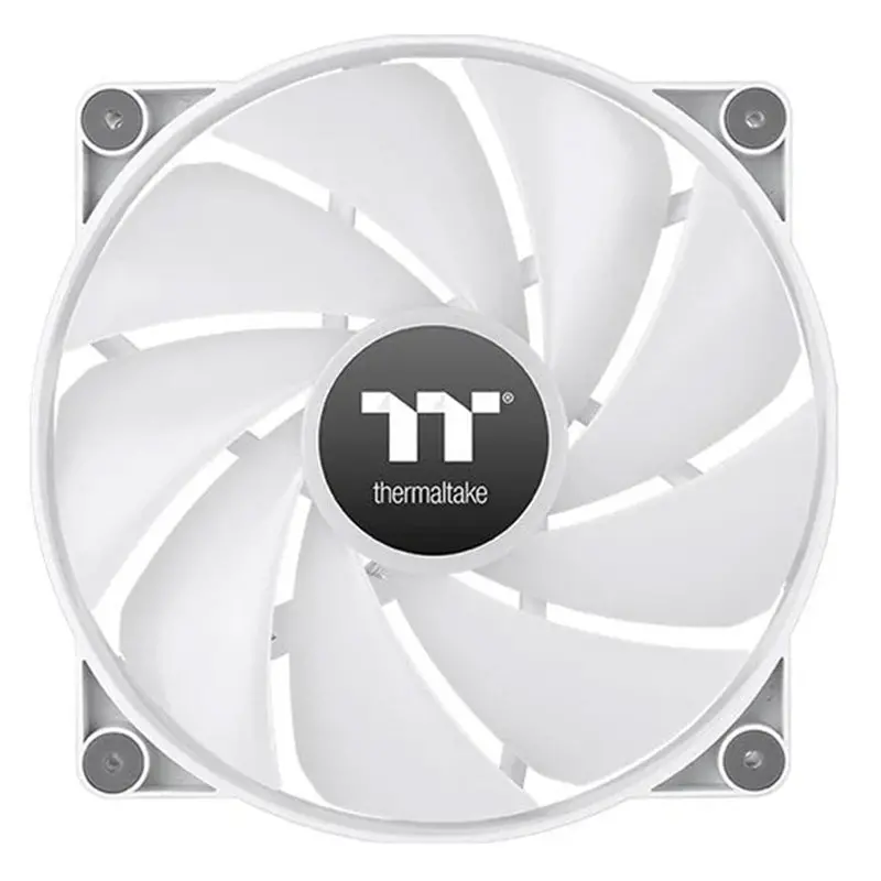 Thermaltake Ct200 120Mm White Pwm Cooling Fan [Single Pack] 1