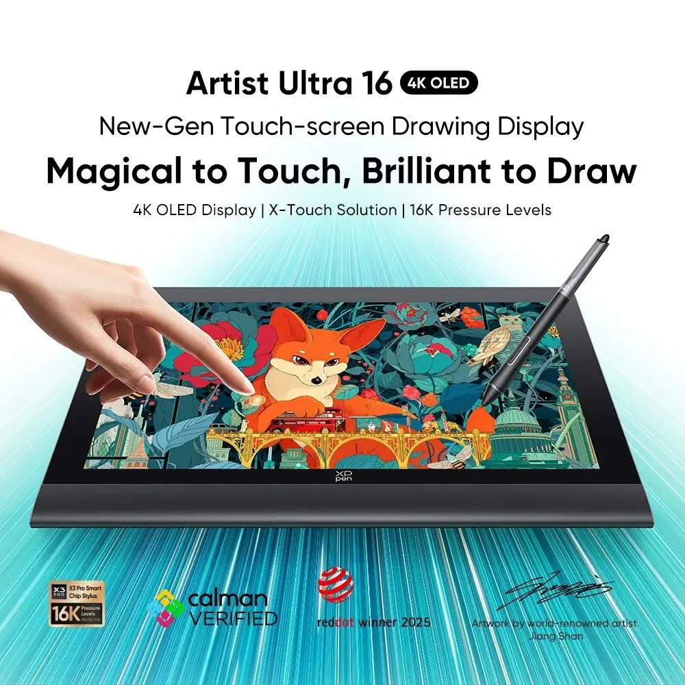 Xppen Artist Ultra 16 4K Oled Pen Display 2