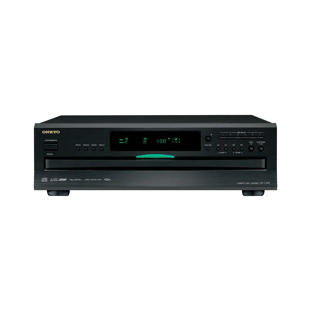 Onkyo Dxc390m4 6 Disc 10W Cd Player Stereo 13.1X43.2X43.5Cm Black 1