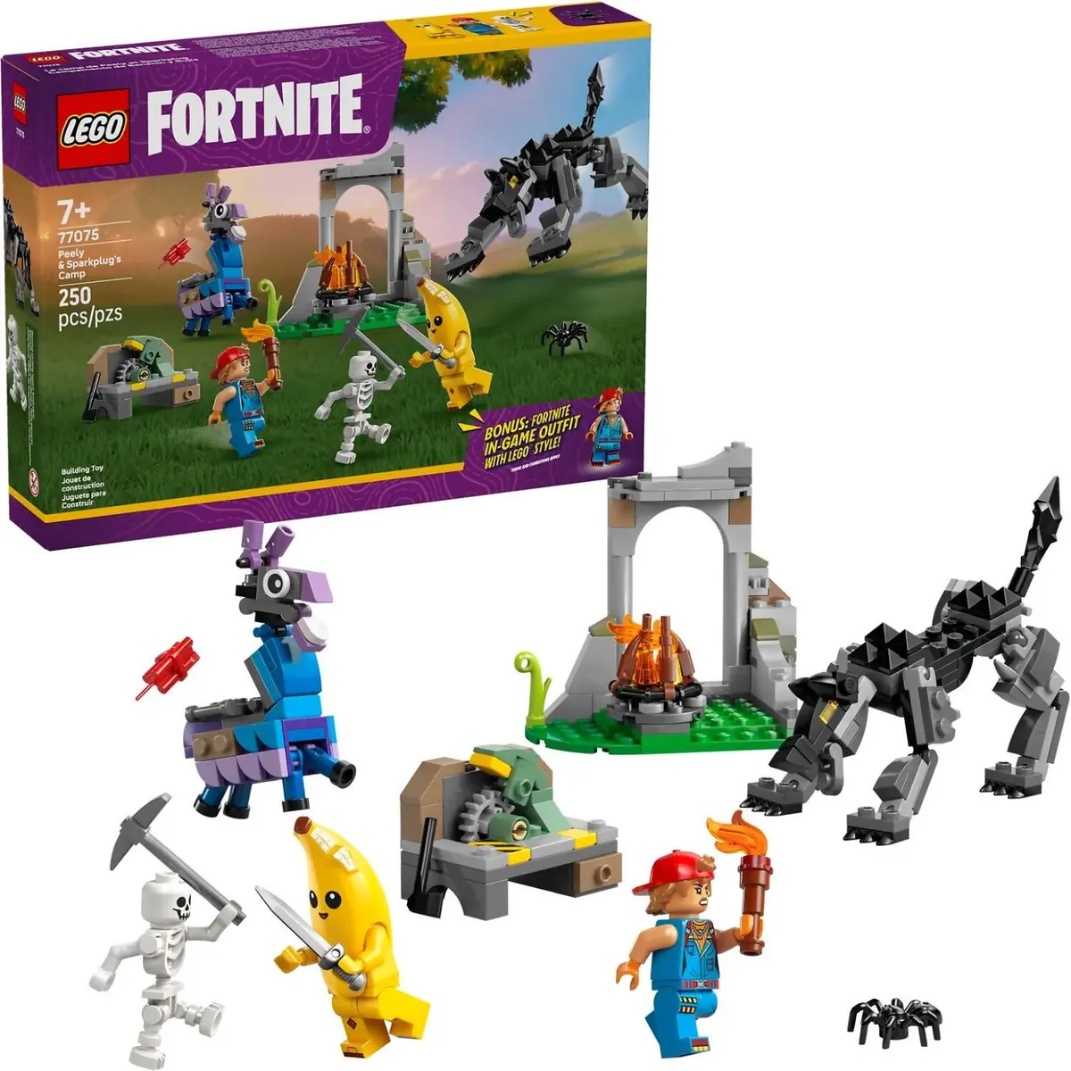 Lego 77075 Peely & Sparkplugs Camp - Fortnite 1