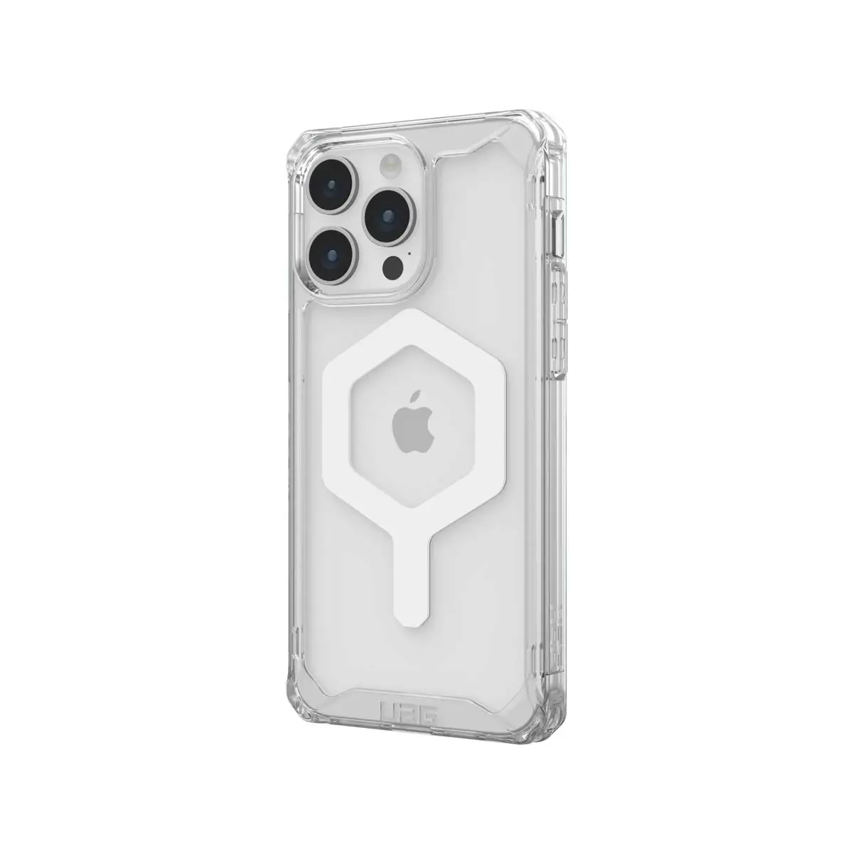 Uag Plyo Magsafe Phone Case For Iphone 15 Pro Max (Ice/White) 2