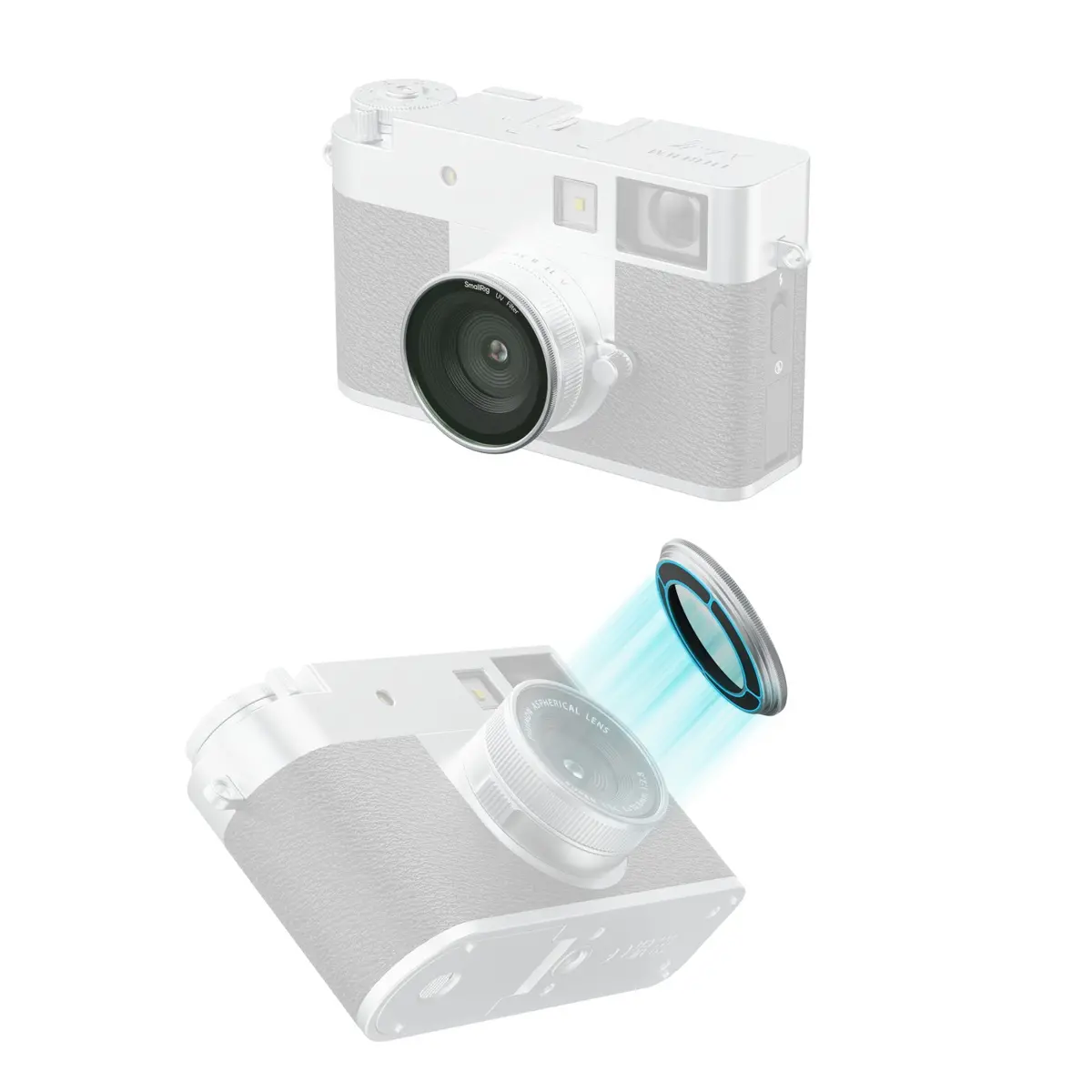 Smallrig Magnetic Uv Filter For Fujifilm X Half (Silver) 5392 2