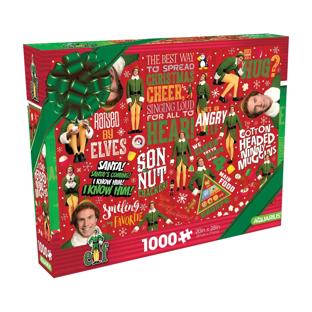 Aquarius 1000Pc Aquarius Elf Christmas Cheer Family Jigsaw Puzzle 1