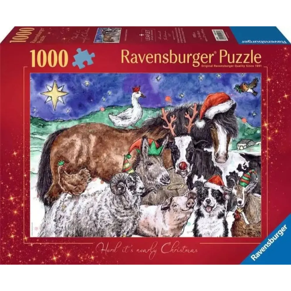 1000Pc Heard Its Nearly Christmas Puzzle 1