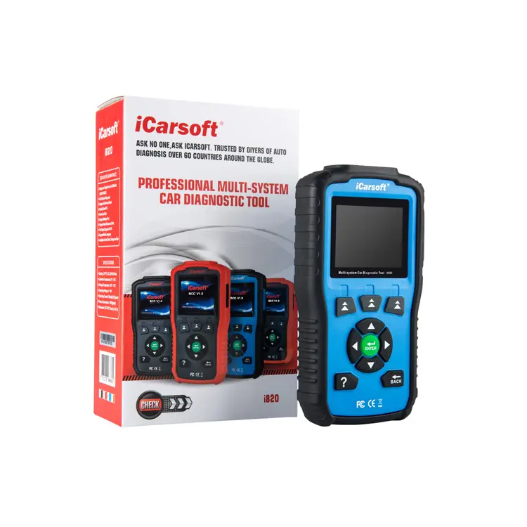 Icarsoft I820 Obdii Car Engine Diagnostic Scan Tool Obd2 Reader (Blue) 1
