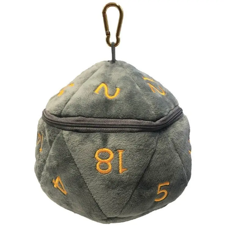 Ultra Pro: Up19411 D&D D20 Plush Realmspace Grey And Orange Dice Bag Dungeons & Dragons 1
