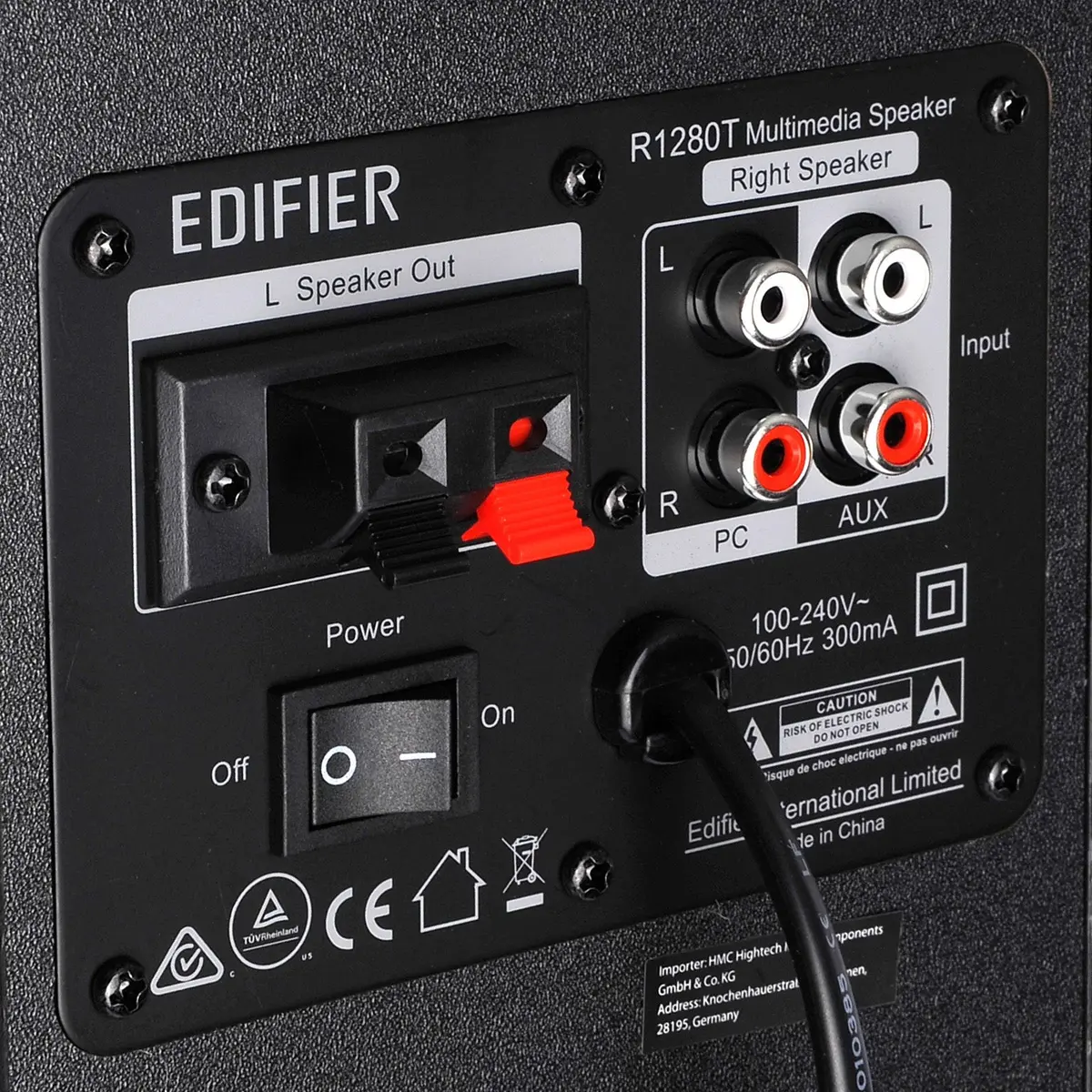 Edifier R1280t Powered Bookshelf Speakers (Black) 2