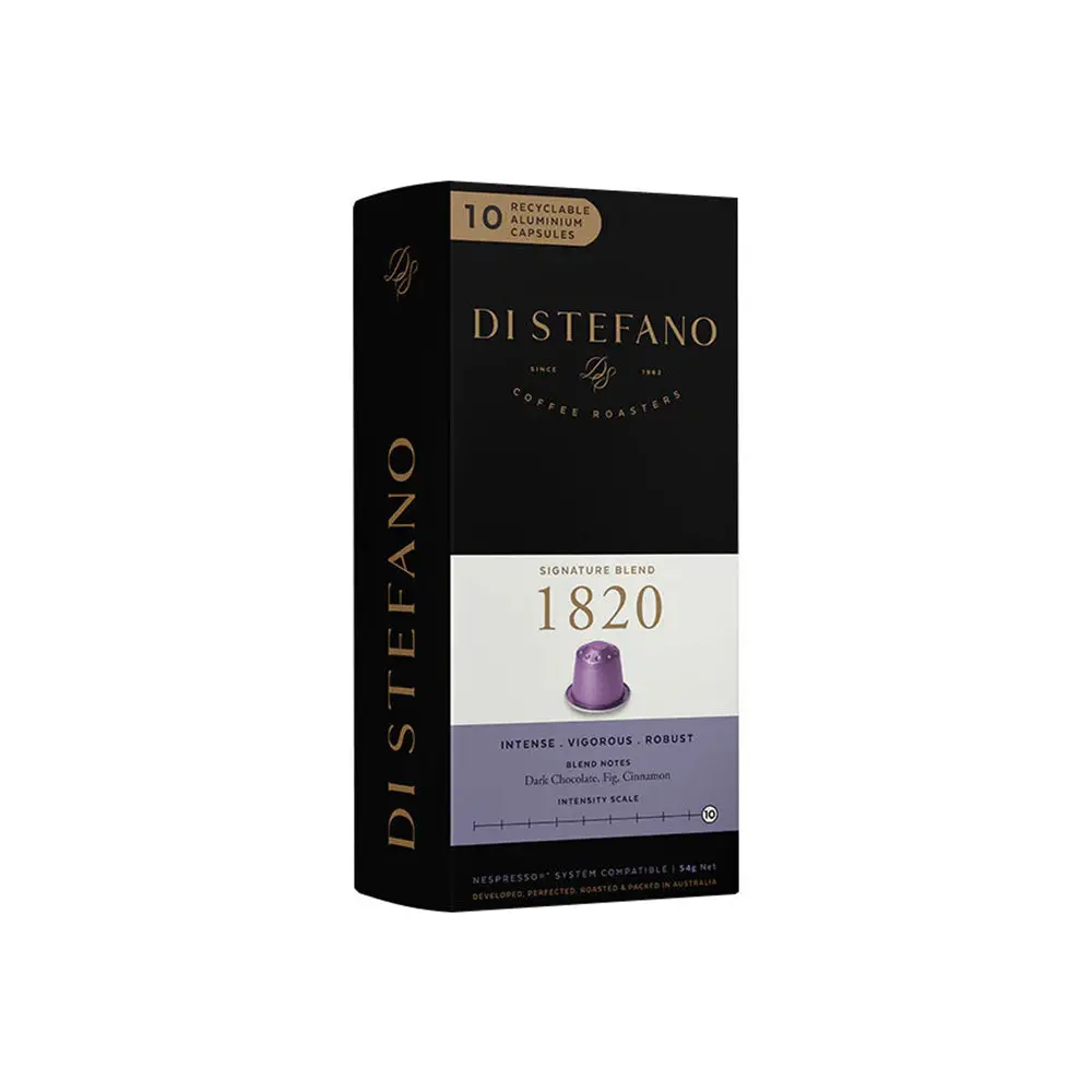 Di Stefano 10-Pieces 54G Coffee Capsules/Pod 1820 Blend 1