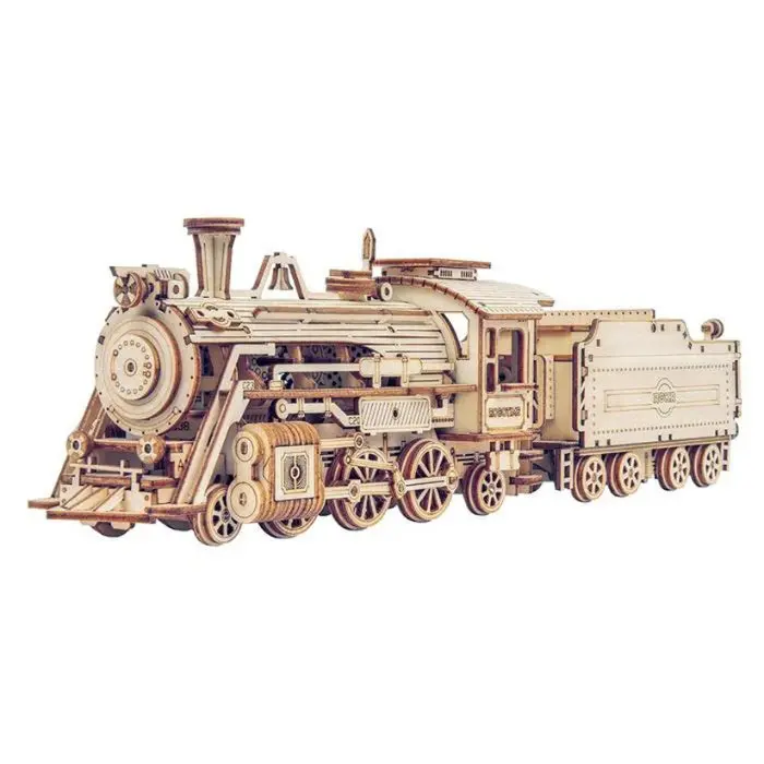 Robotime Diy 1/80 Prime Steam Express Train 1