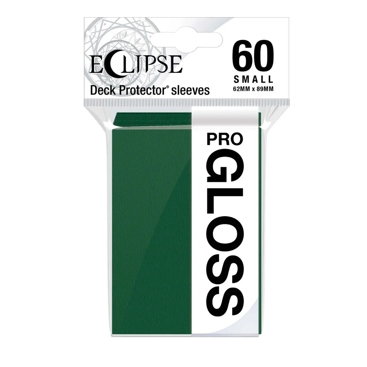 Ultra Pro: Up15629 Eclipse Gloss Small Sleeves 60 Pack (Forest Green) 1
