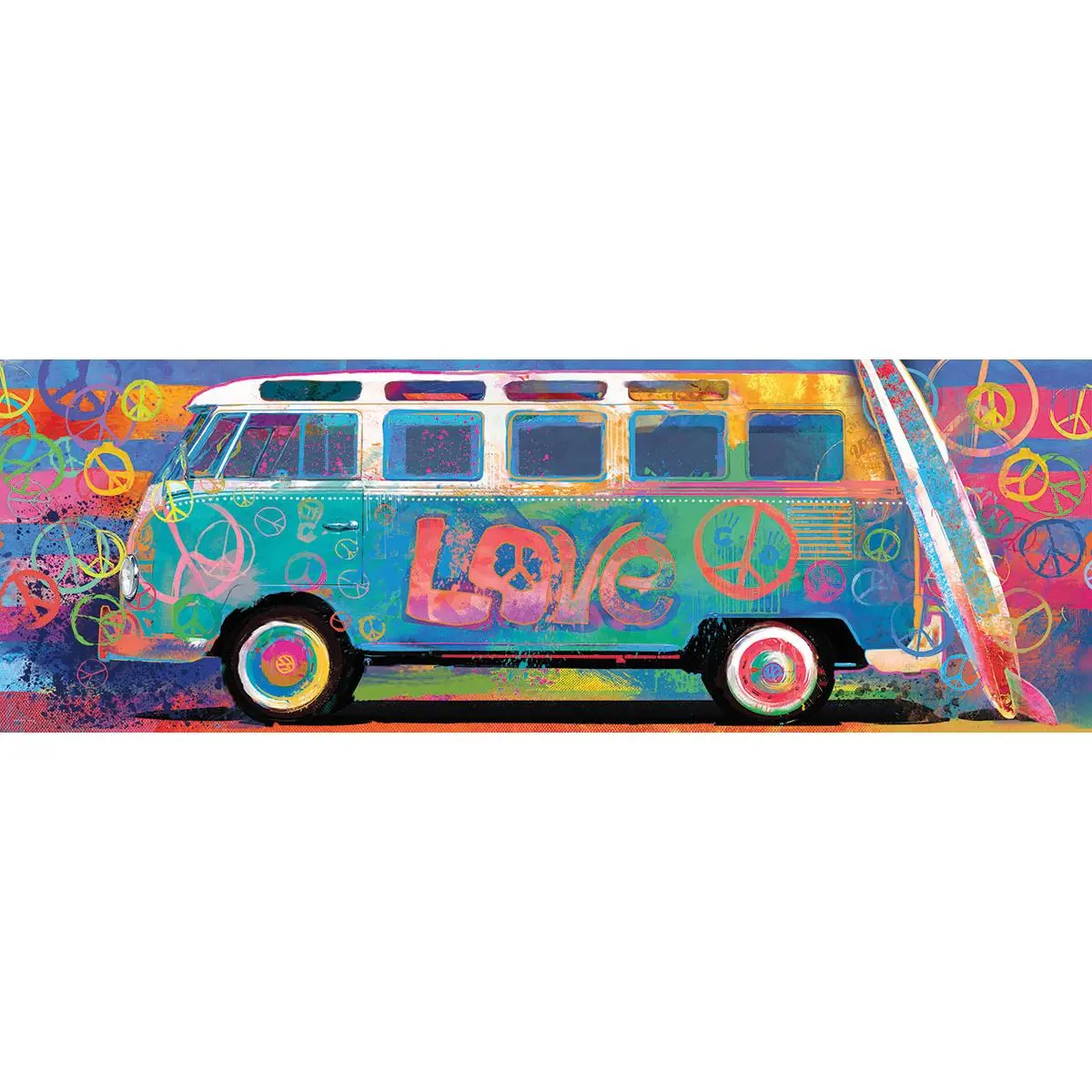 Eurographics 1000Pc Vw Love Splash Panorama Puzzle 2