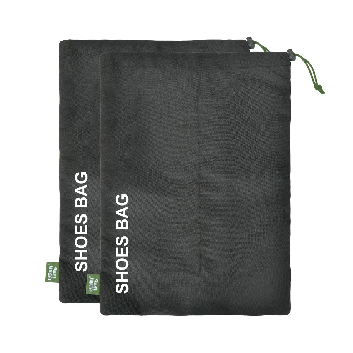 Generation Earth Shoe Bag Set Of 2  (Black) 1