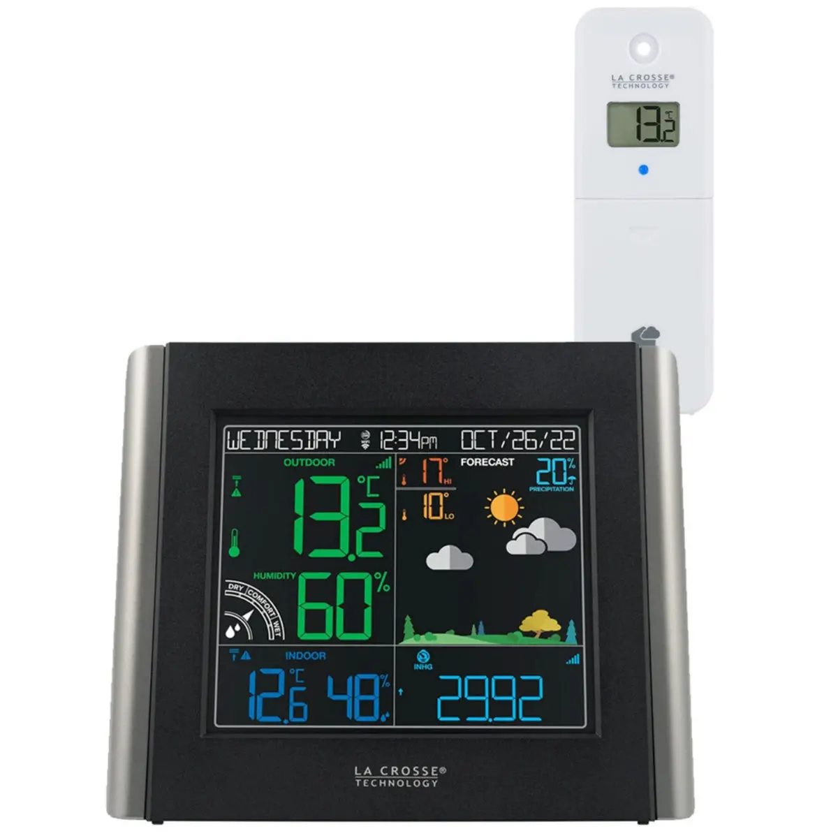 La Crosse V11-Th Wifi Colour Weather Station 1