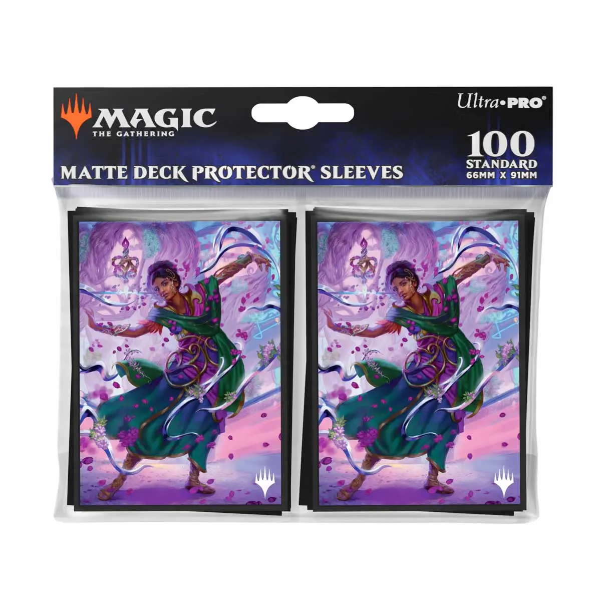 Ultra Pro: Up38661 Mtg 2025 Aetherdrift 100Ct Deck Protector Sleeves Commander A For Mtg 1