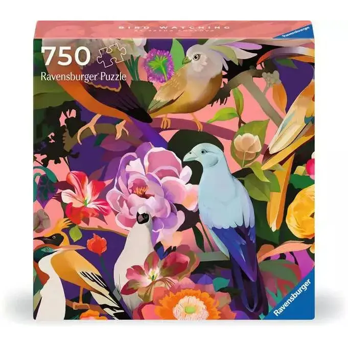 Ravensburger 750Pc Art&Soul Bird Watching Puzzle 1