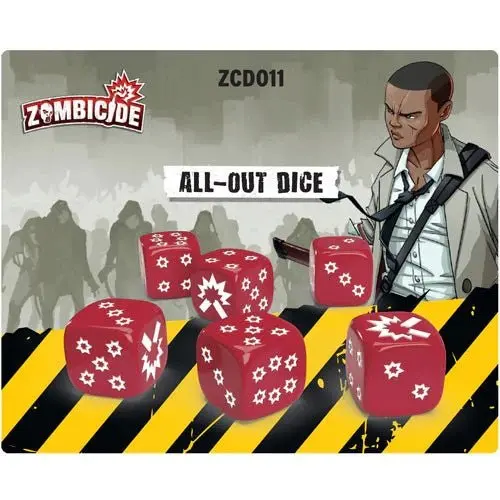 Cmon Zombicide  2Nd Edition: All Out Dice Pack Board Game 1