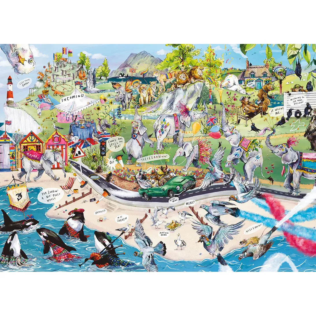 Gibsons 1000Pc Herd Of Hilarity Puzzle 2