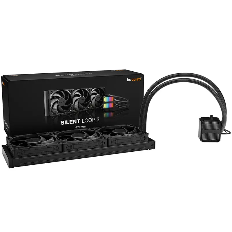Be Quiet! Silent Loop 3 420Mm Aio Liquid Cpu Cooler (Bw026) 1