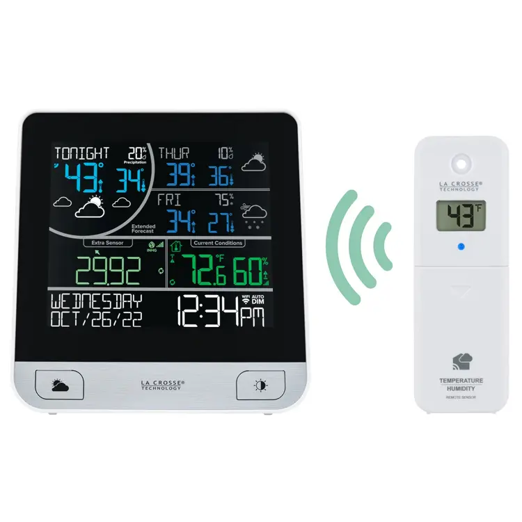 La Crosse V15-Au Wi-Fi Multiday Forecast Color Station 1