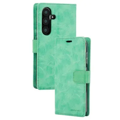 Goospery Bluemoon Diary For Samsung Galaxy S25 Fe Magsafe (Mint) 1