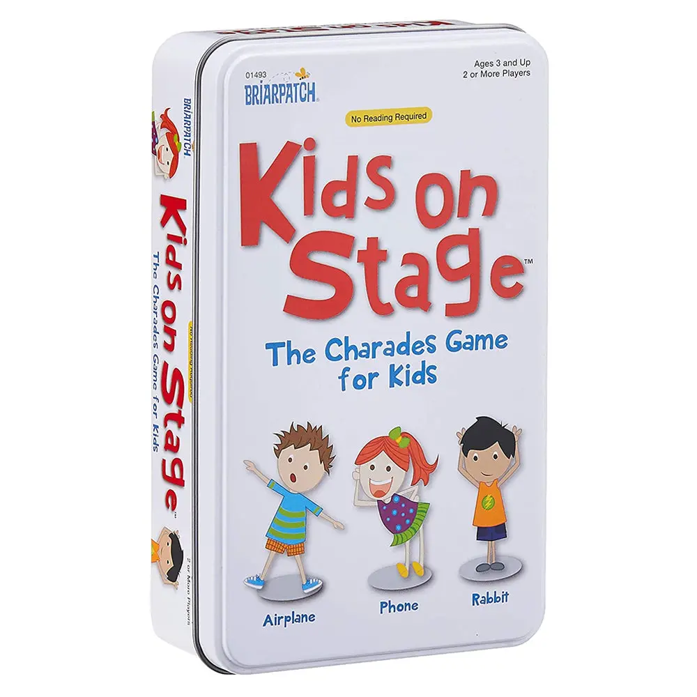 University Games Charades Kids On Stage Tin 1