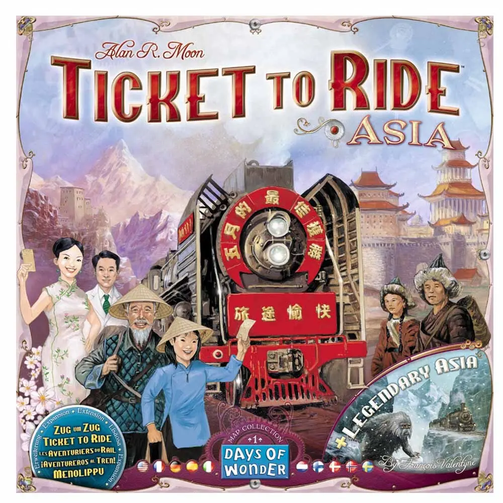 Ticket To Ride Asia 1