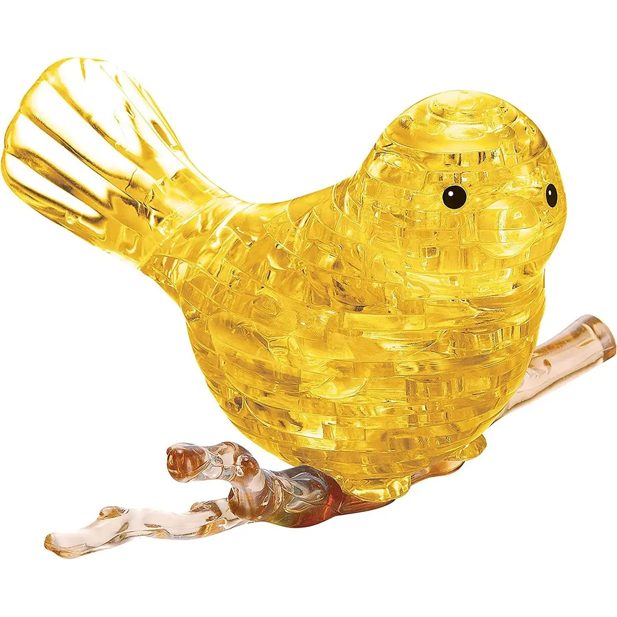 Bepuzzled 3D Crystal Puzzle: Yellow Bird 1