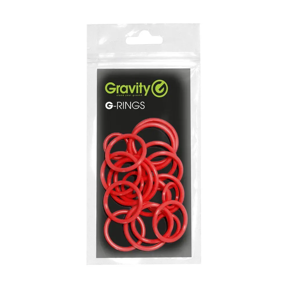 Gravity Universal Ring Pack Accessory For Gravity Poles 20Pc (Lust Red) 1