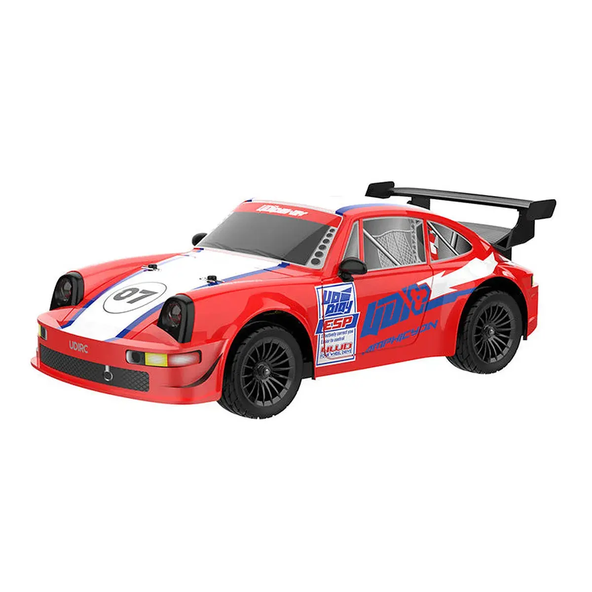 Udi Amphicyon Rc Drift Car Electric 4Wd 1/16 Scale Rtr (Red) 1